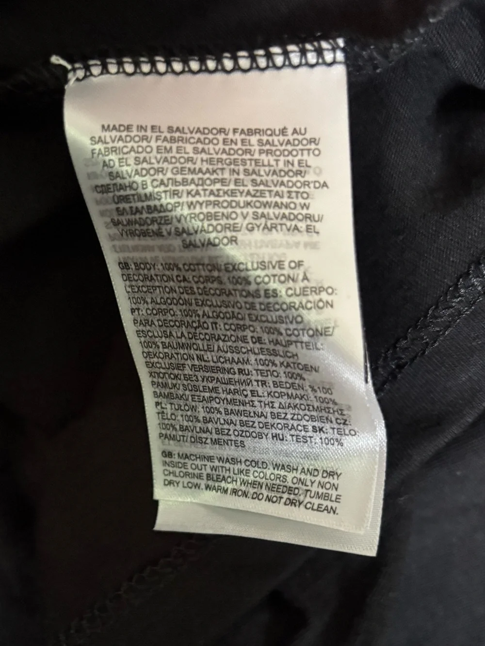 NWT The North Face Womens Throwback Short Sleeve Tee Black/White Logo Size XL - Picture 8 of 8
